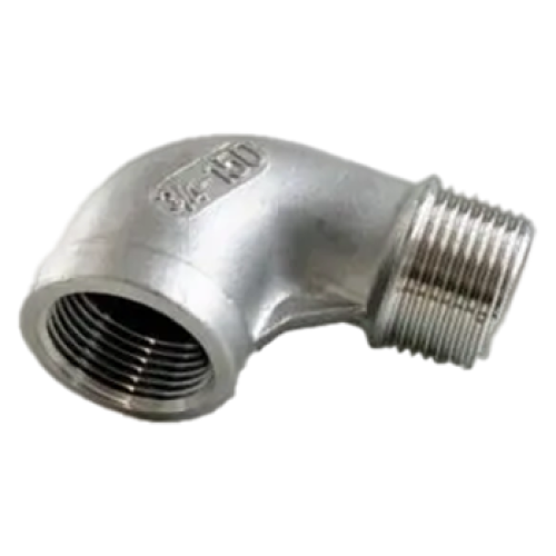 ข้องอสแตนเลส Stainless Fitting Street Elbow (เกลียวนอก/ใน)